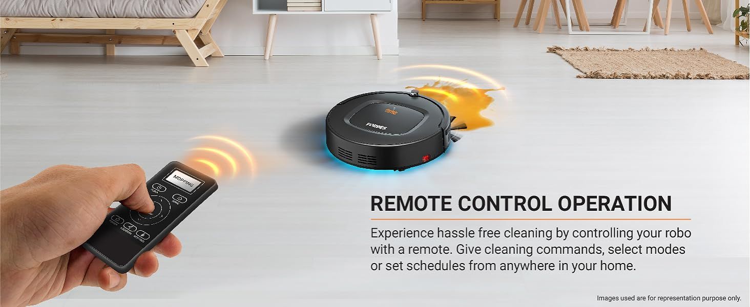Eureka Forbes Robo Vac N Mop Pro Vacuum Cleaner with Smart App Control